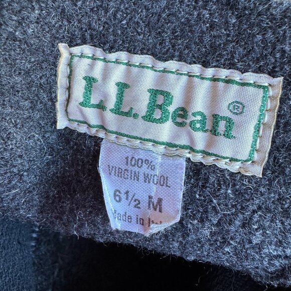 Vtg L.L.Bean Suede Wool Lace Up Ankle Boots Embroidered Italy Made Nordic Style - Picture 7 of 16